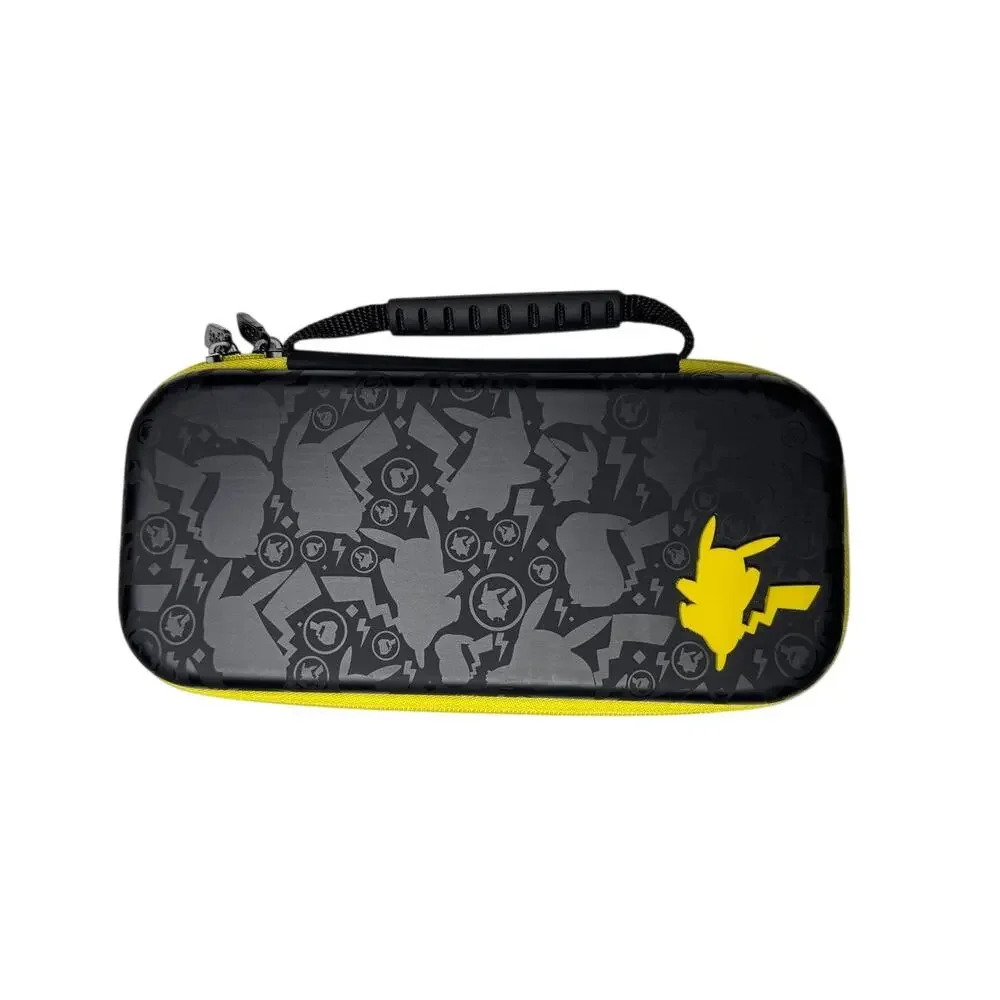 Pokemon Pikachu Silhouette Nintendo Switch Case Game Storage Black NWOT